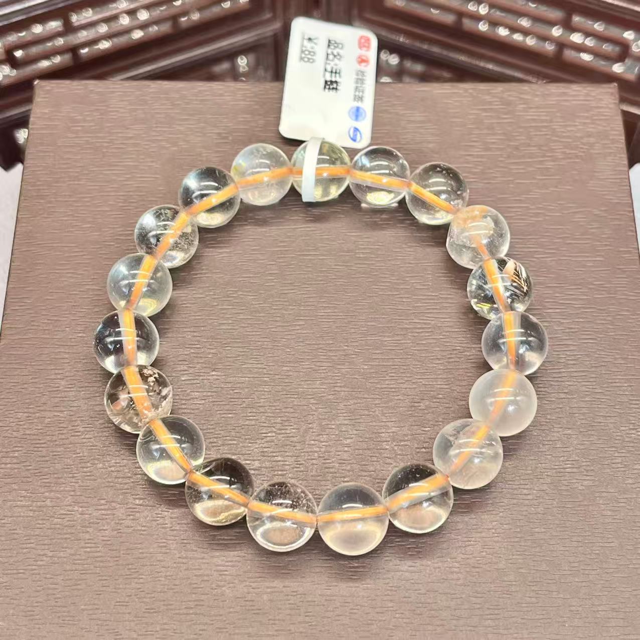 Natural citrine bracelet