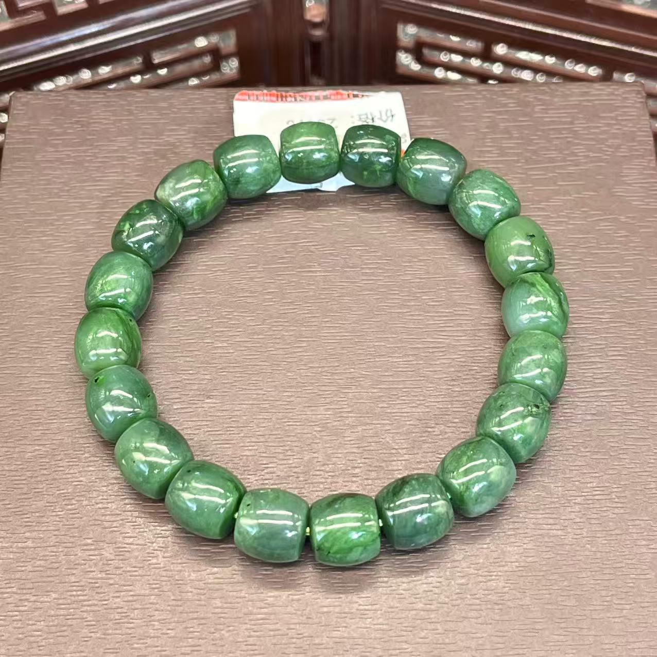 Natural hetian jade bracelet