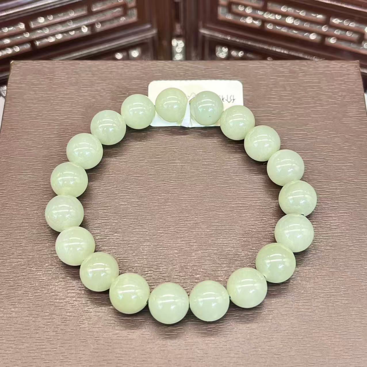 Natural hetian jade bracelet