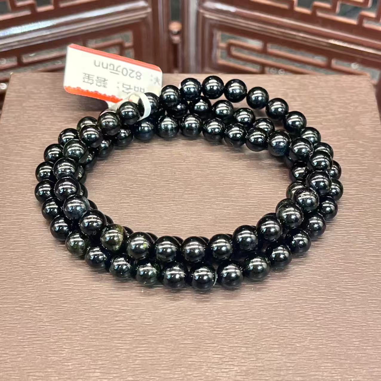 Natural black jade bracelet