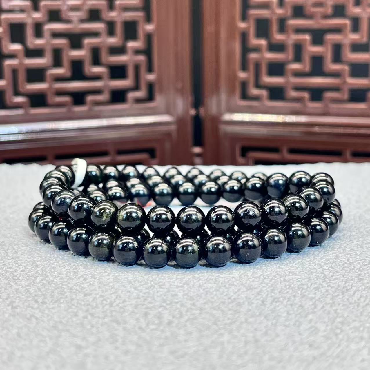 Natural black jade bracelet