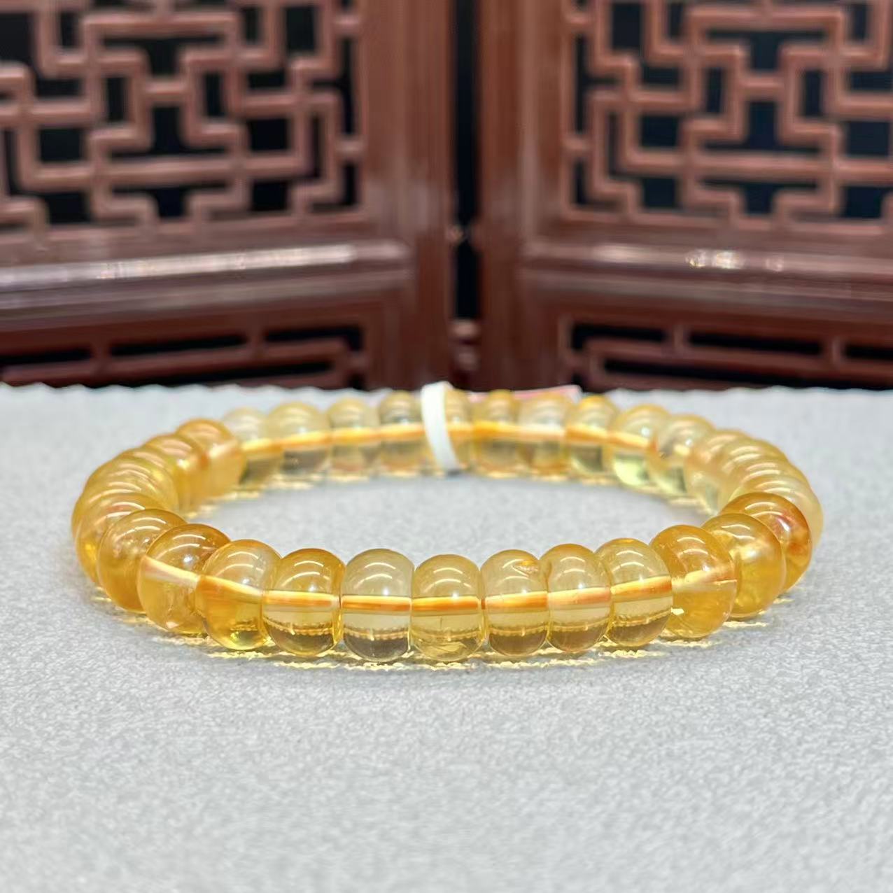 Natural citrine bracelet