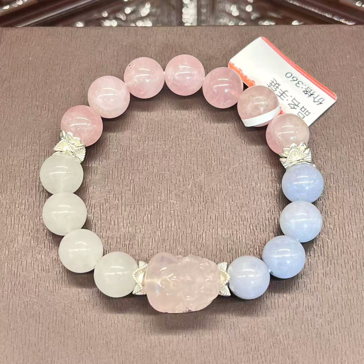 Natural Natural crystal design bracelet