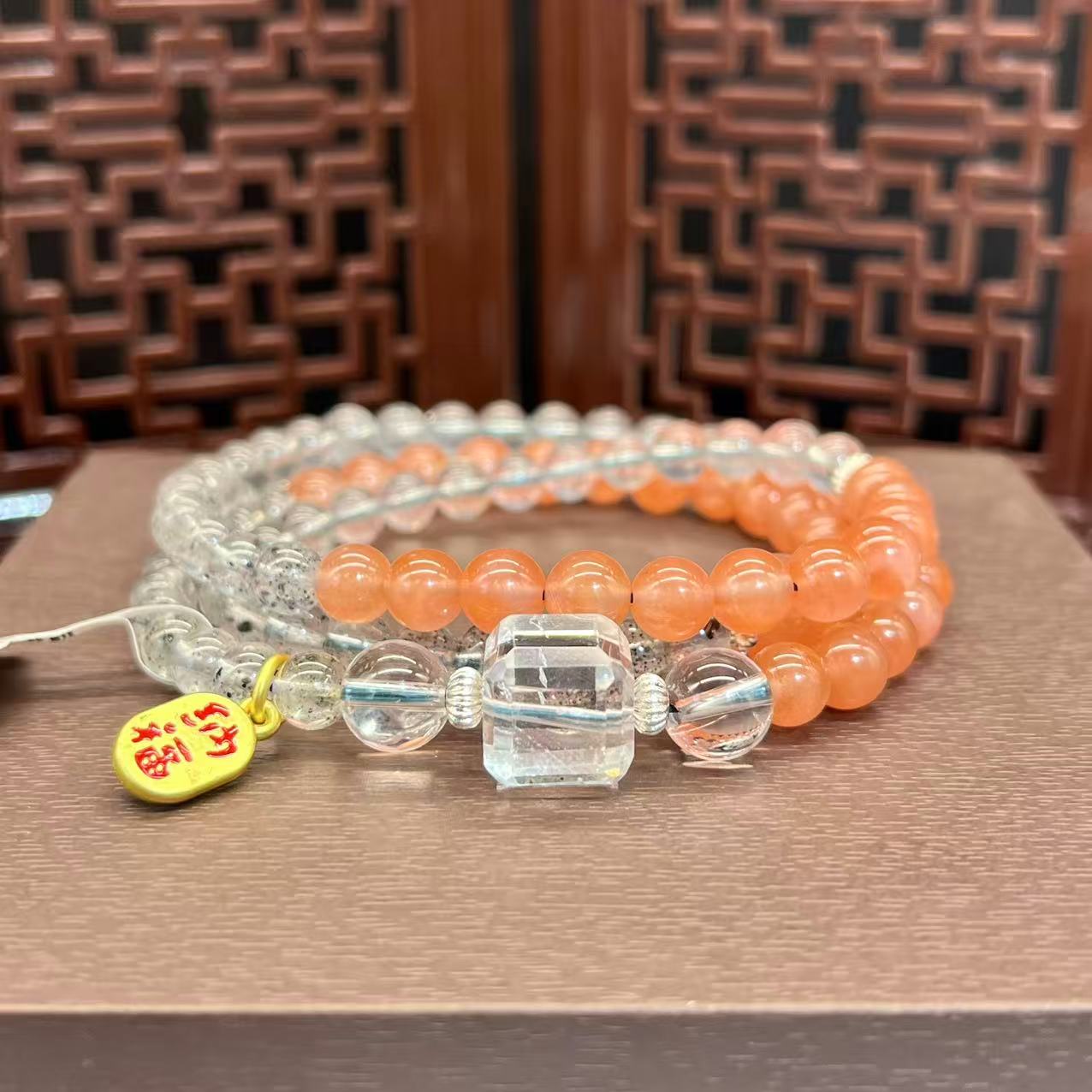 Natural south red design bracelet