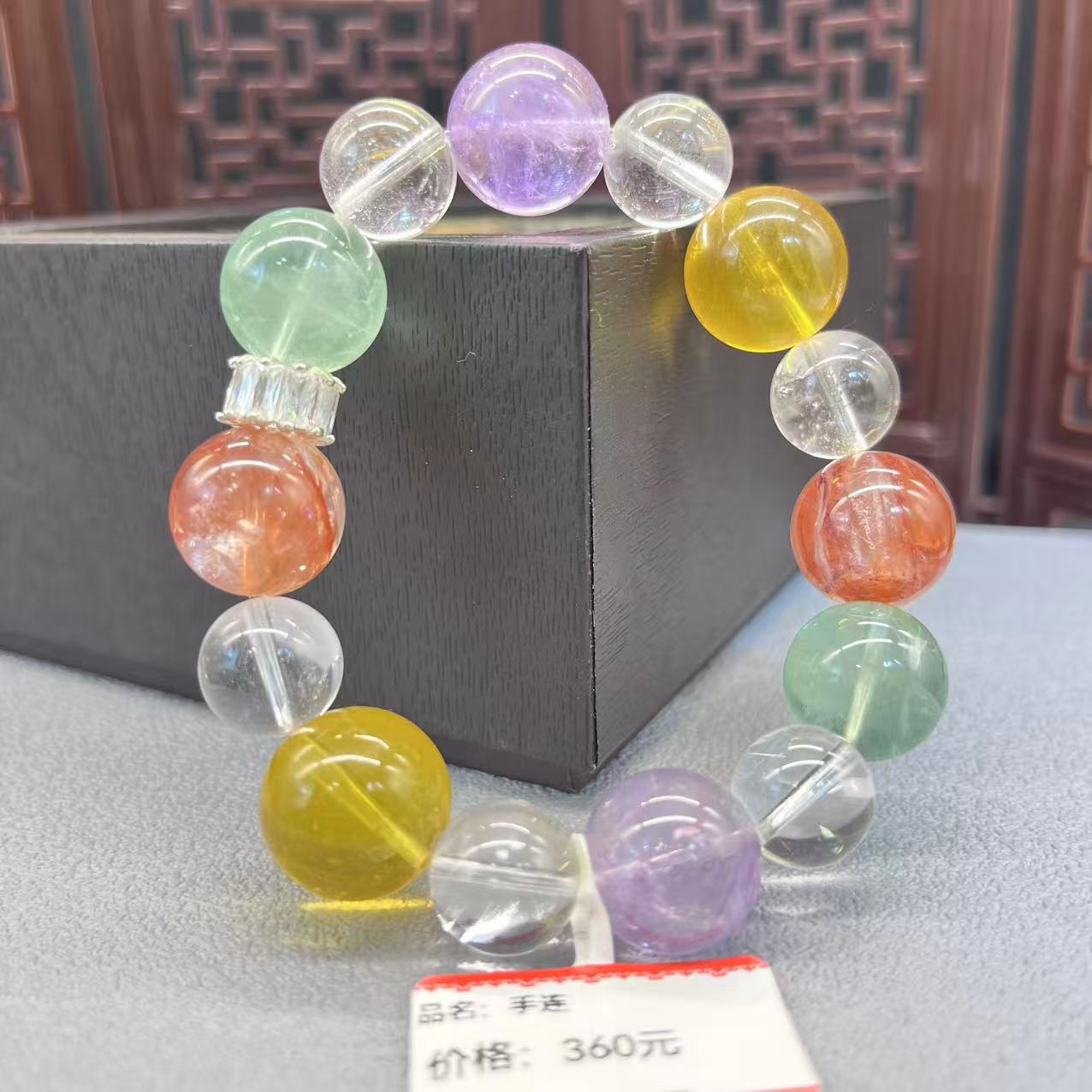 Natural crystal Dobao bracelet