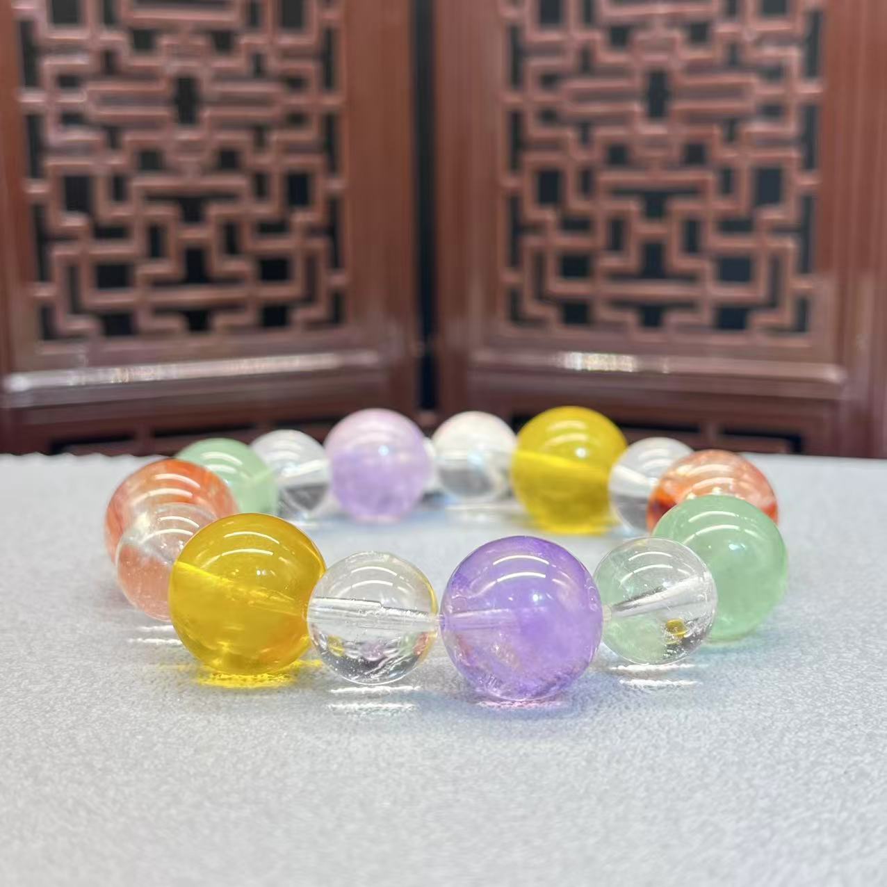 Natural crystal Dobao bracelet
