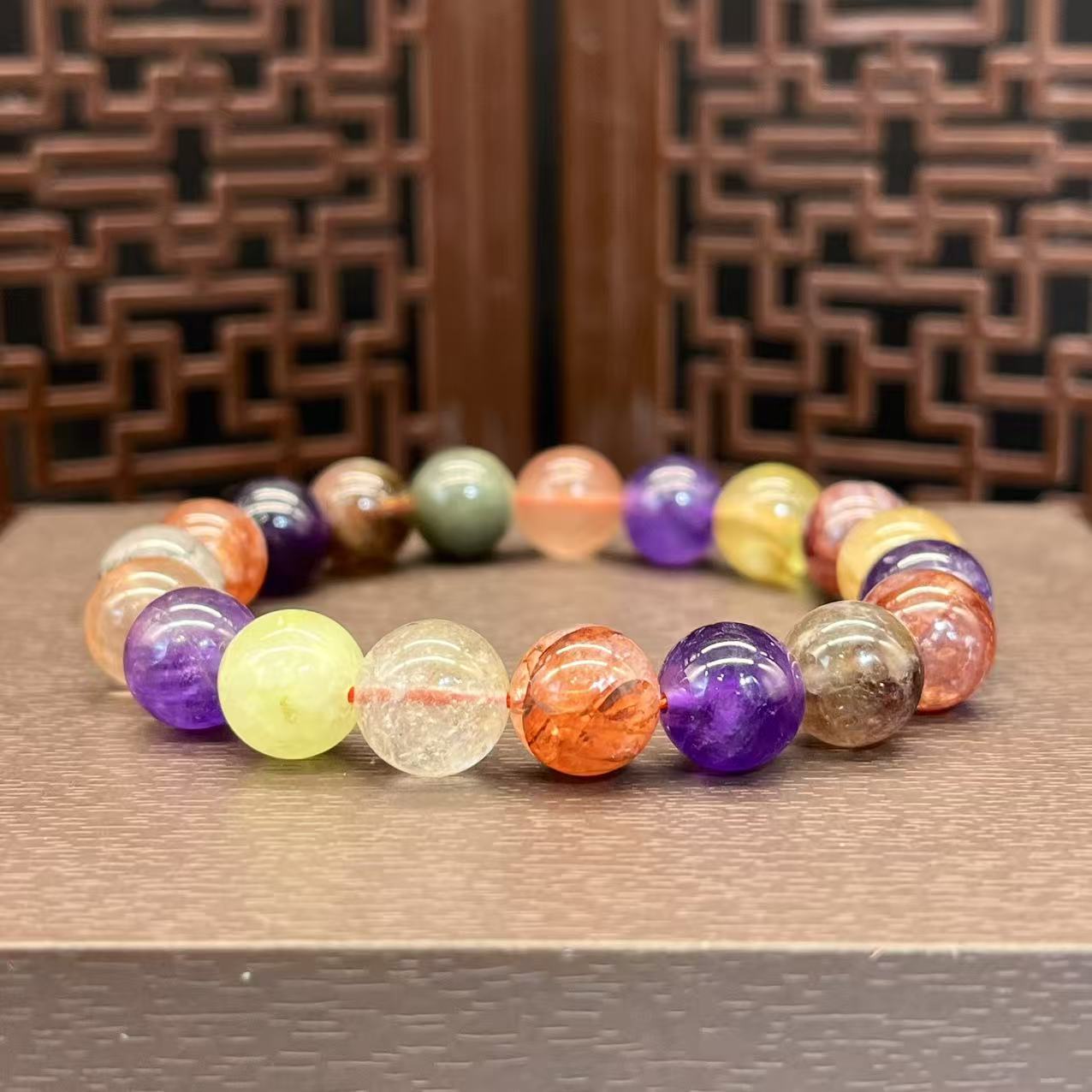 Natural crystal dobao bracelet