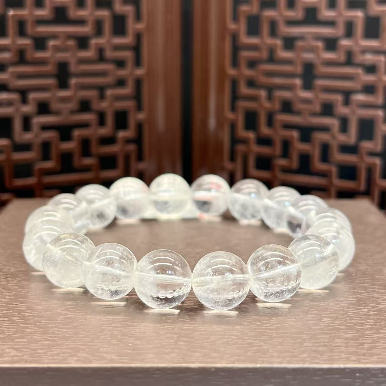 Himalayan white crystal bracelet