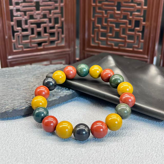 Alashan agate bracelet