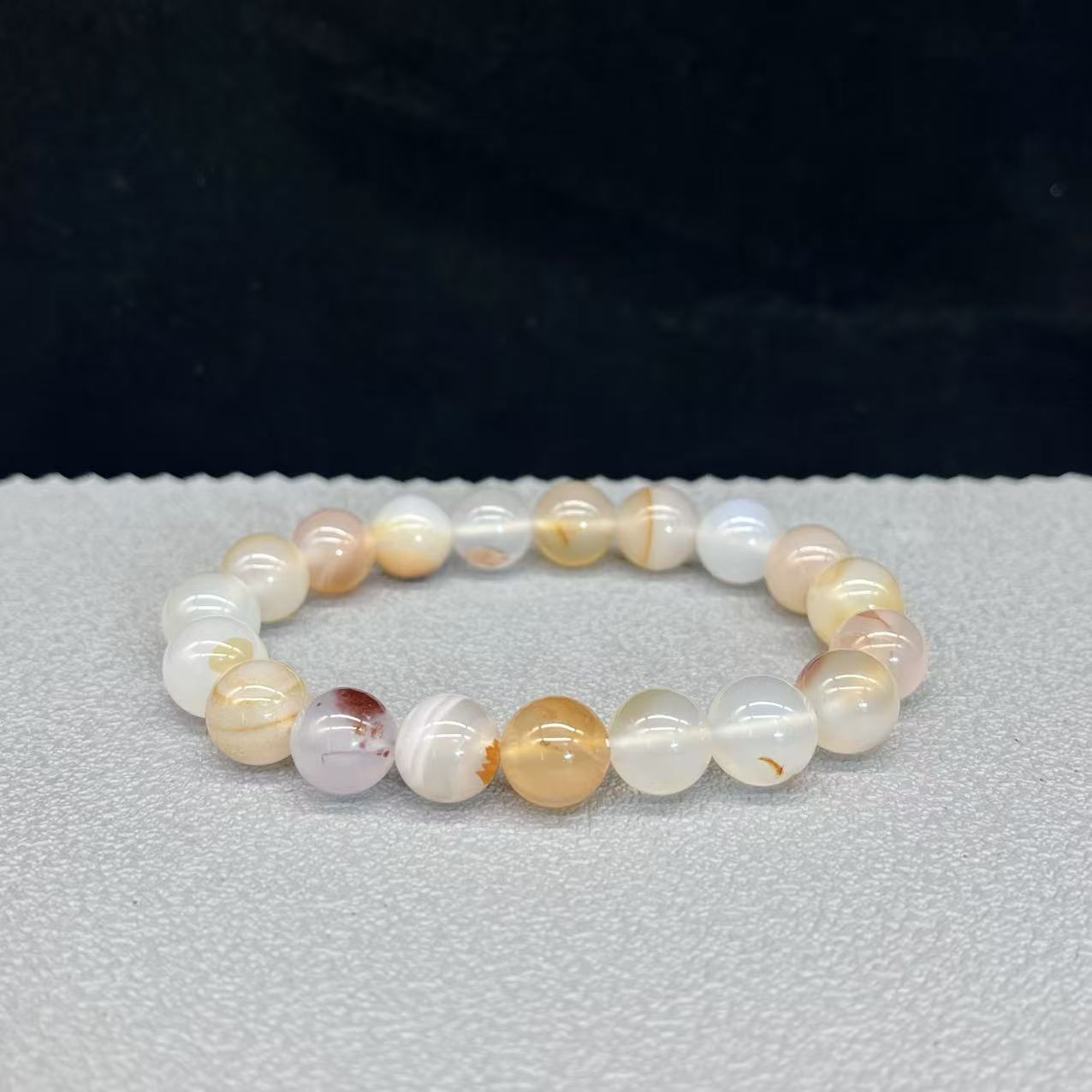 Natural agate bracelet