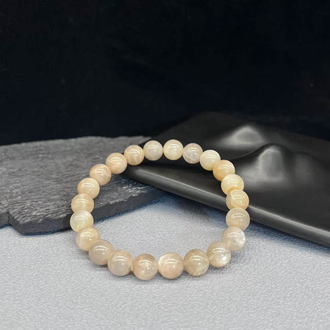 Natural moonstone bracelet