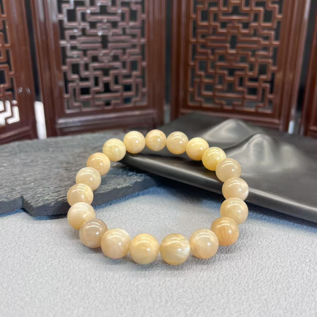 Natural moonstone bracelet
