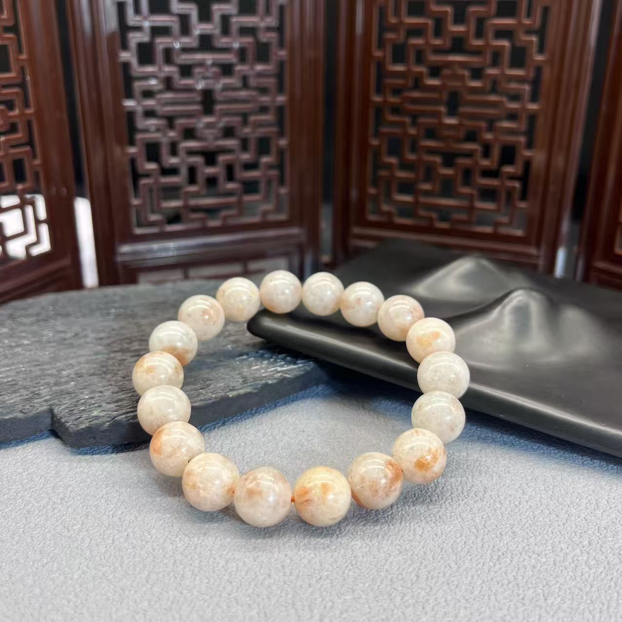 Natural sunstone bracelet