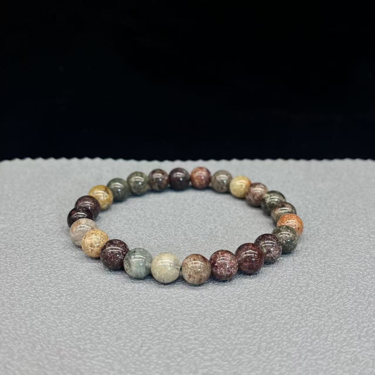Natural garden quartz crystal bracelet