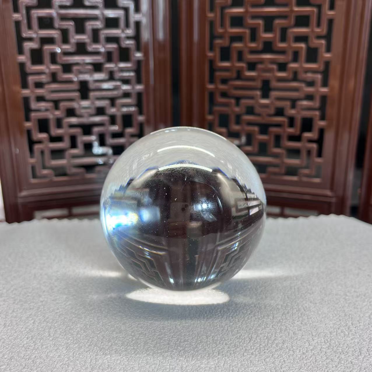 White transparent sphere