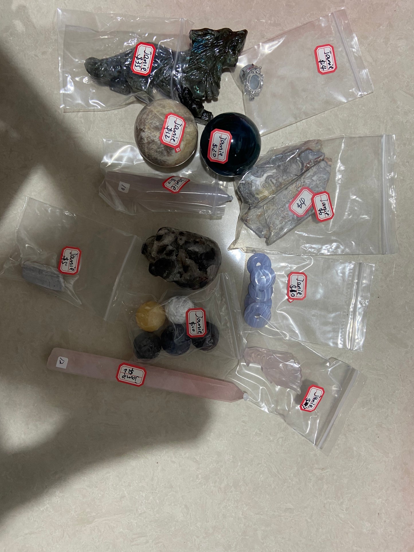 ELLA'S Crystal selection free shipping link