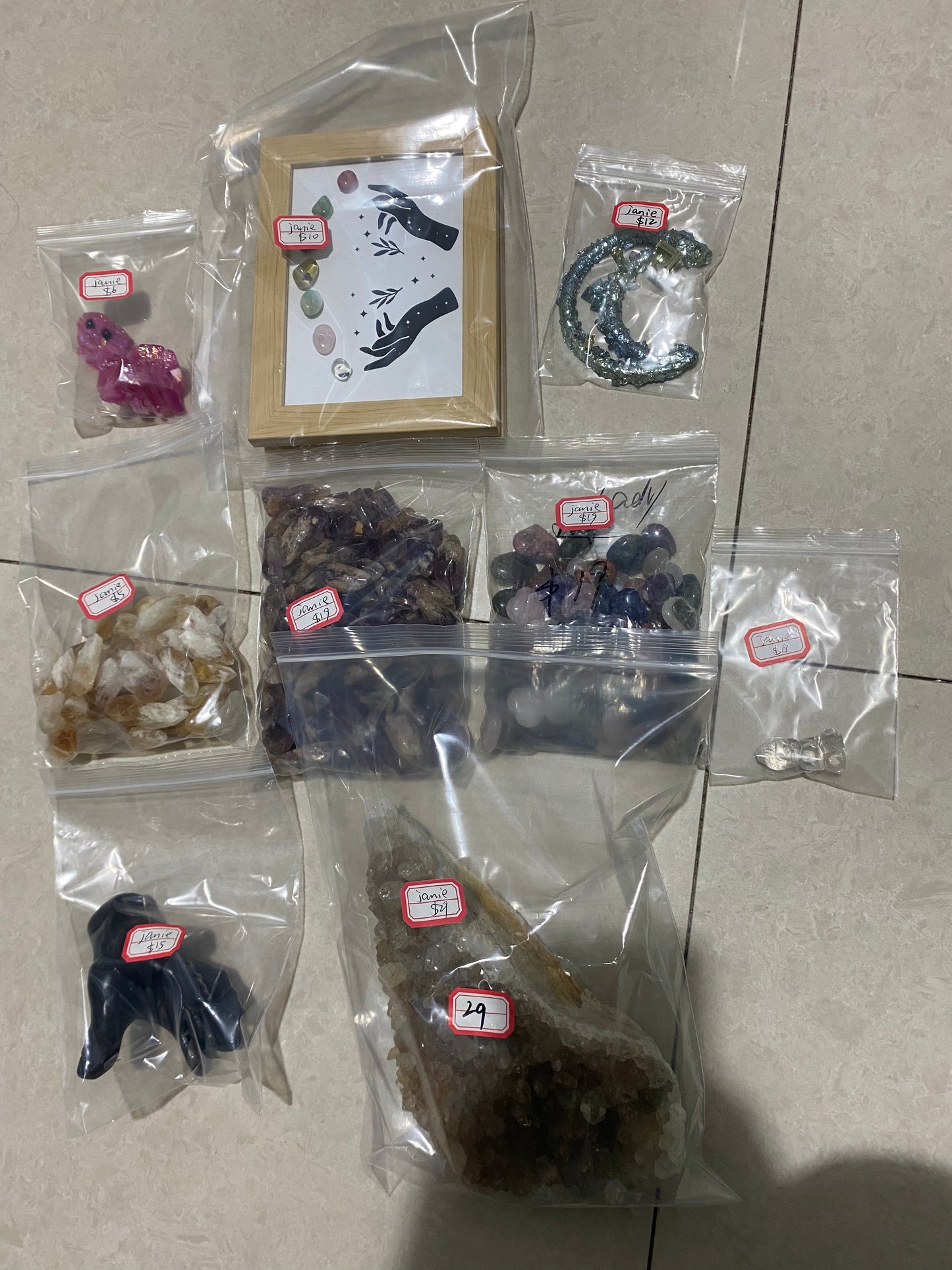 ELLA'S Crystal selection free shipping link