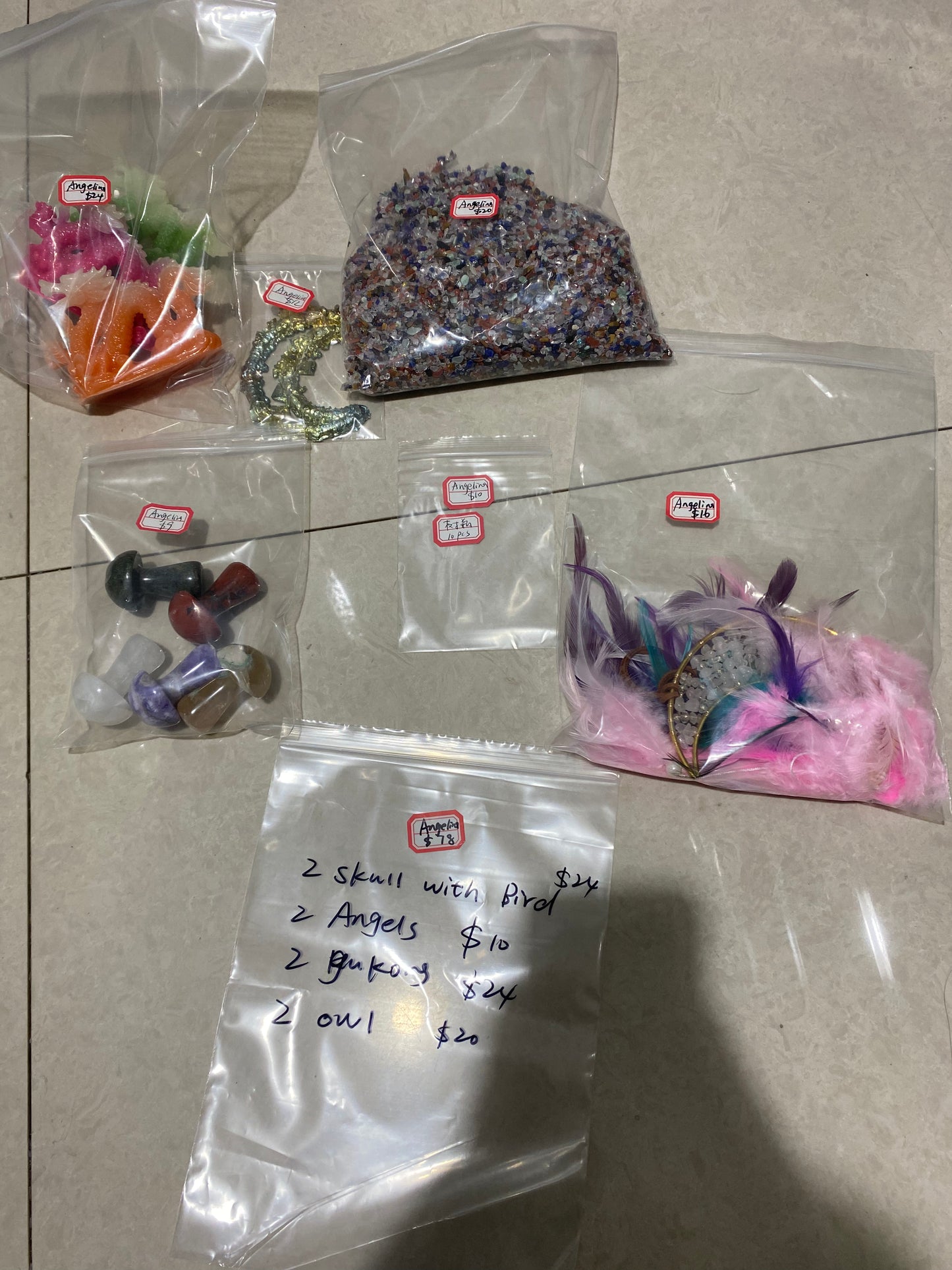 ELLA'S Crystal selection free shipping link