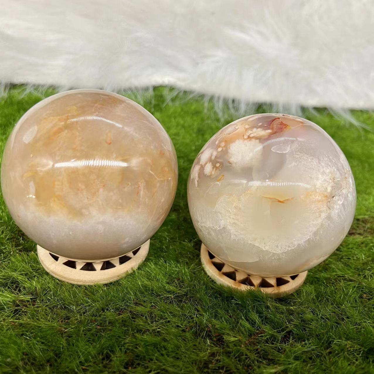Flower agate
