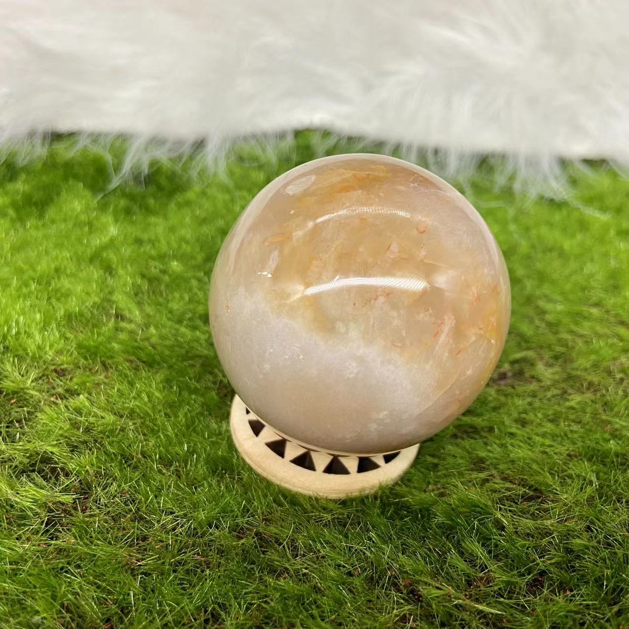 Flower agate
