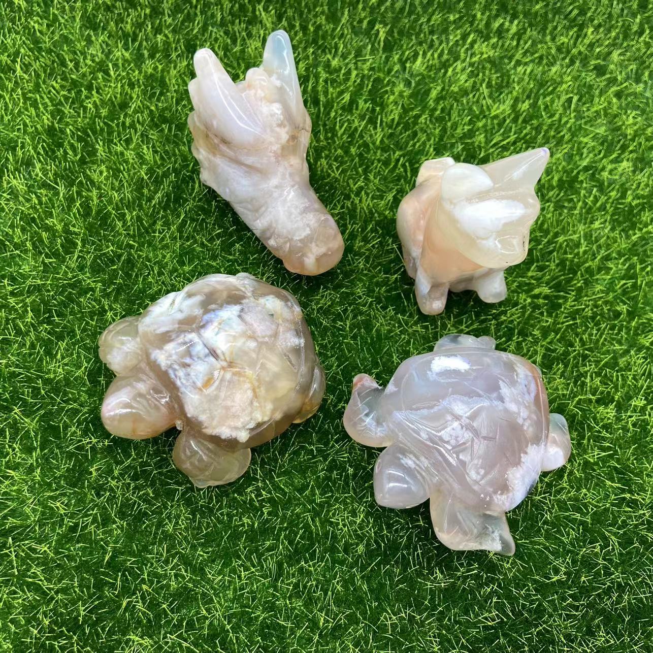 Flower agate