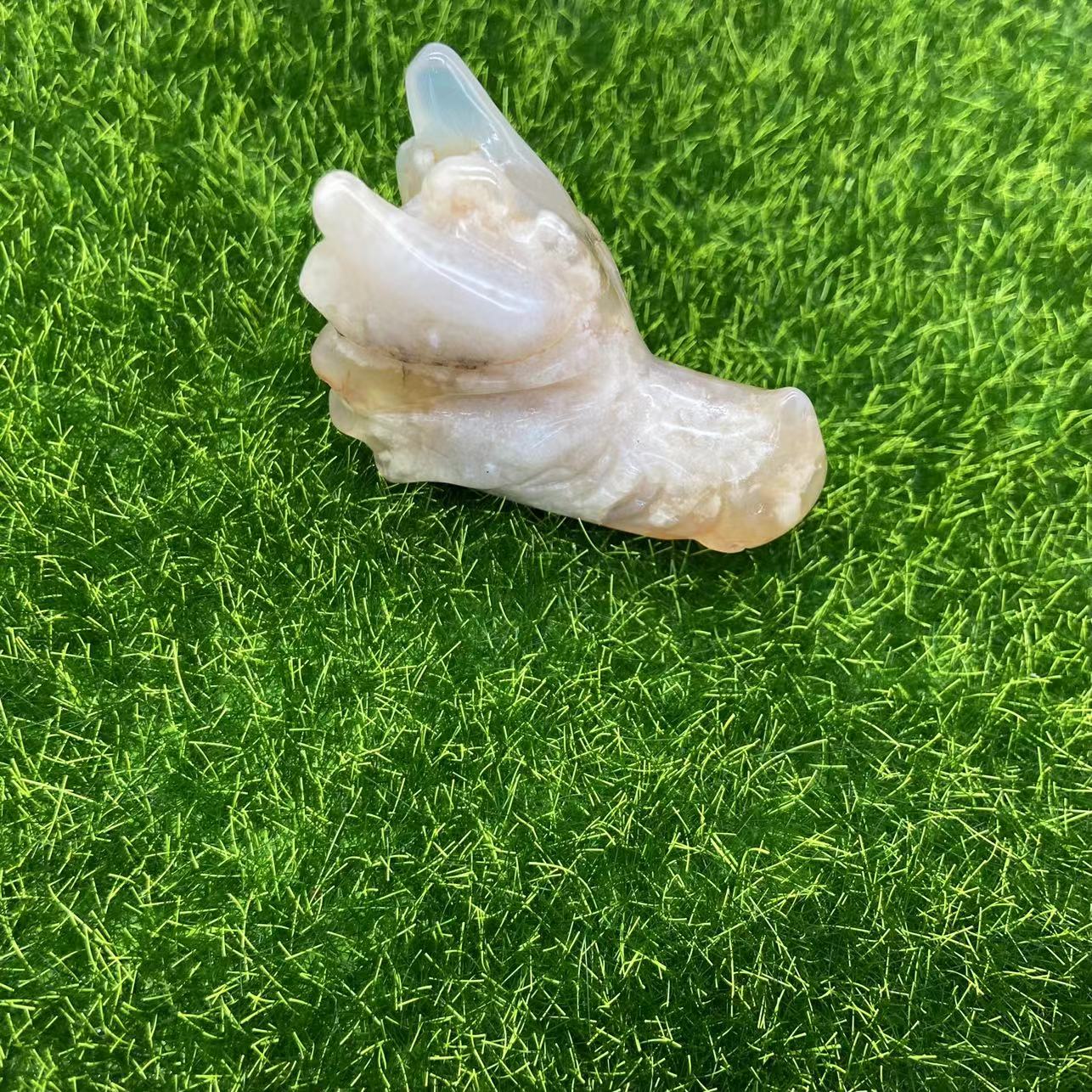 Flower agate
