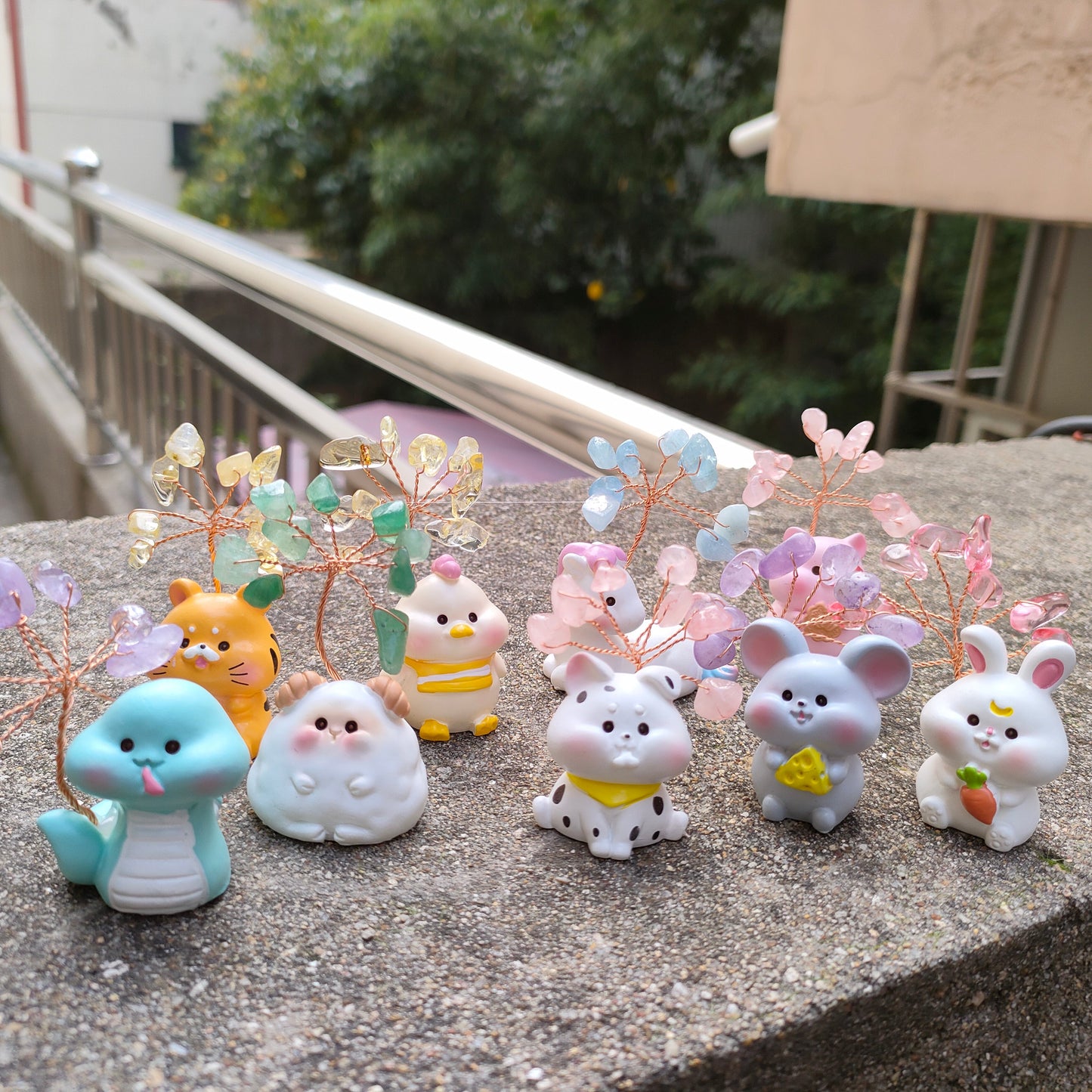 mini animal tree