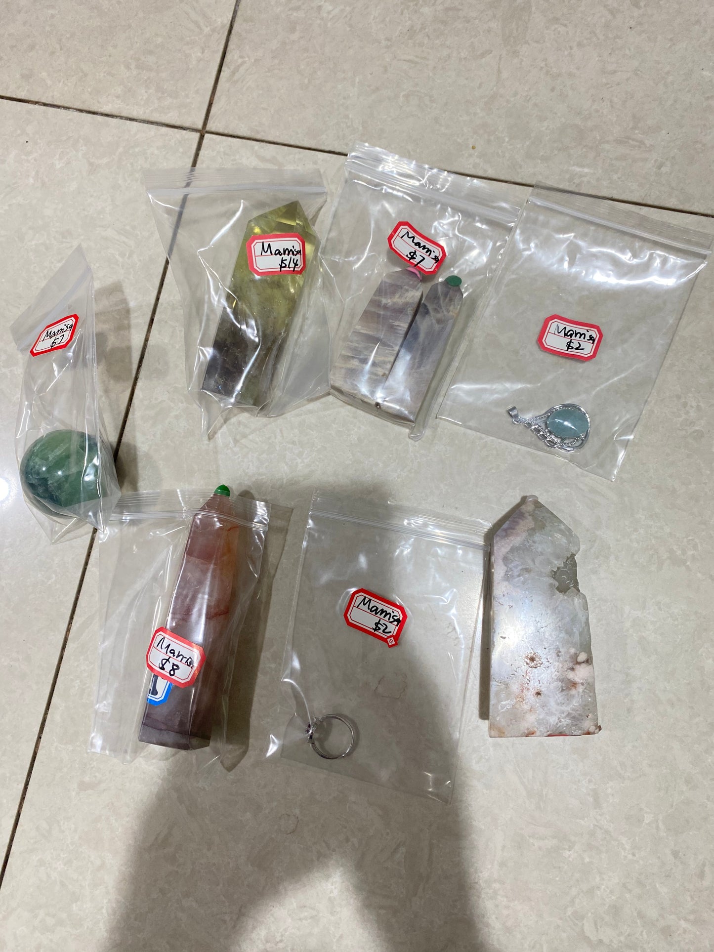 ELLA'S Crystal selection free shipping link