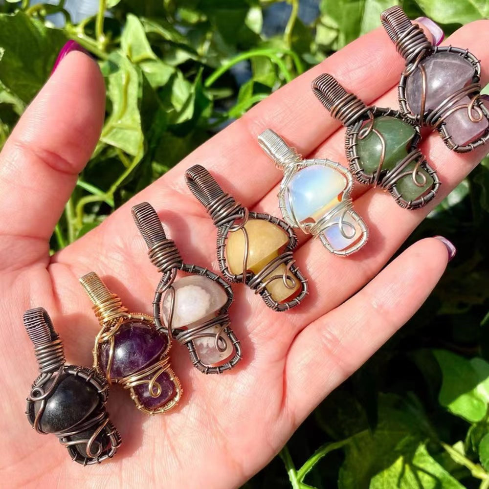 mushroom pendant