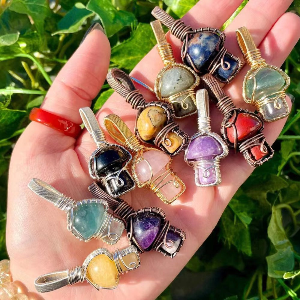 mushroom pendant