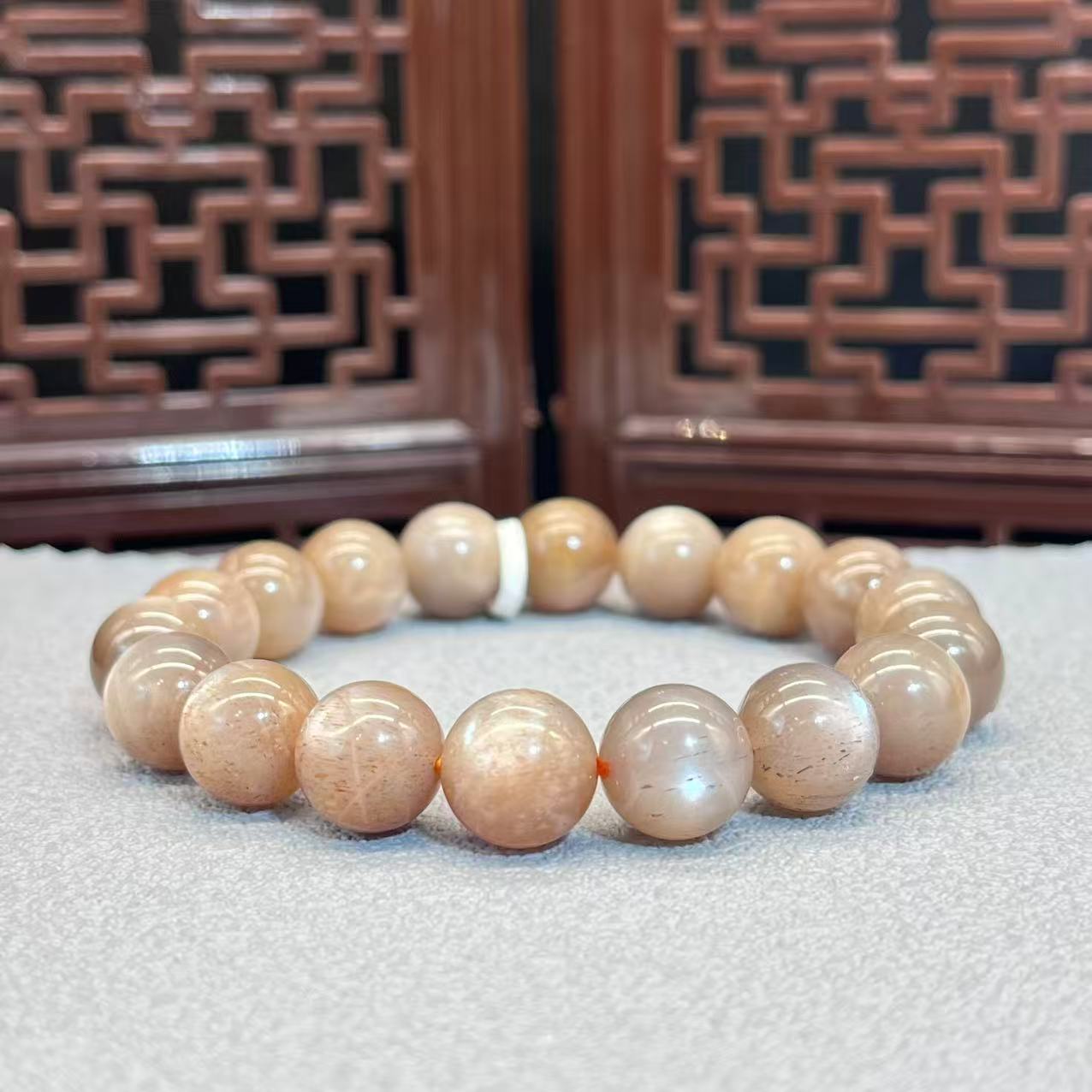 Natural black bone bracelet