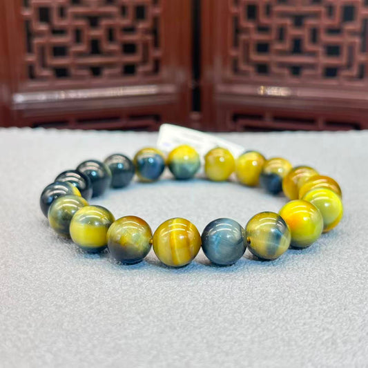 yellow tiger's eye bracelet