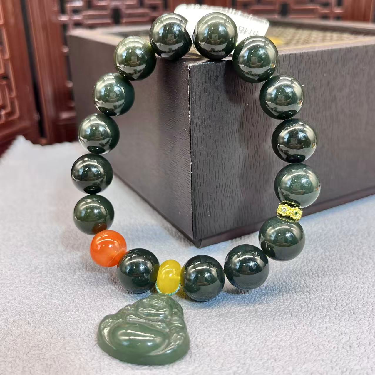 Natural jasper bracelet