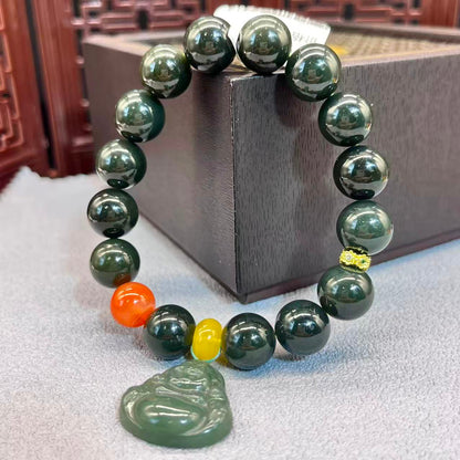 Natural jasper bracelet