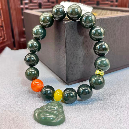Natural jasper bracelet