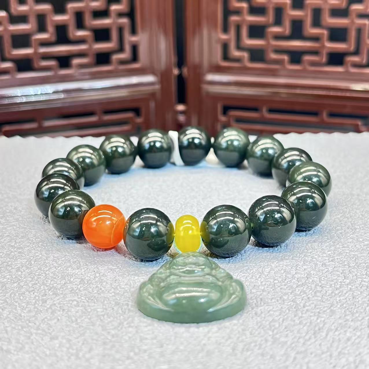 Natural jasper bracelet