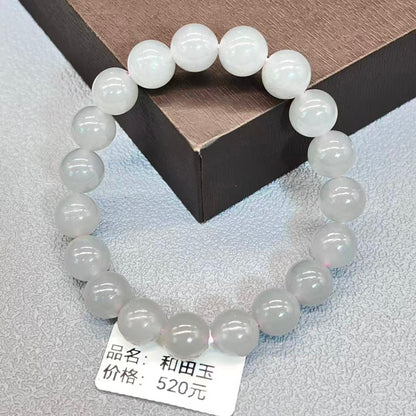 Natural hetian jade bracelet