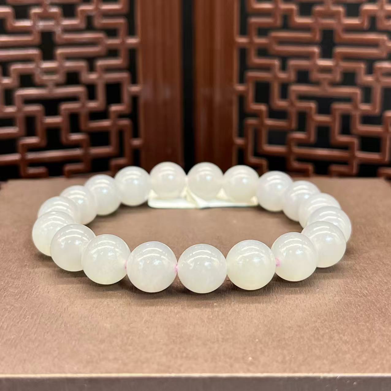 Natural hetian jade bracelet
