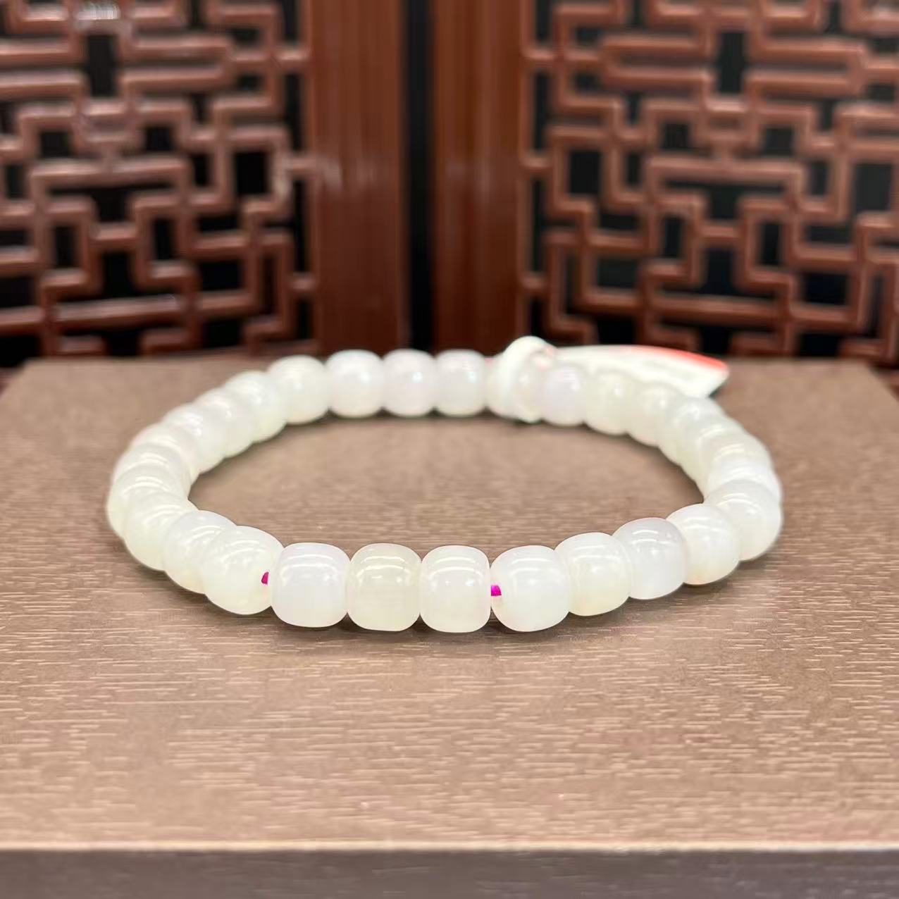 Natural hetian jade bracelet