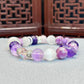 Natural crystal design bracelet