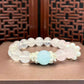 Natural crystal design bracelet