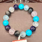 Natural crystal design bracelet
