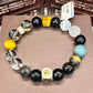 Natural crystal design bracelet