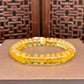 Natural citrine bracelet