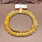 Natural citrine bracelet