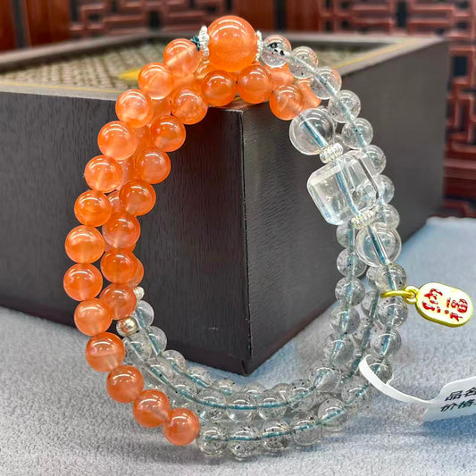 Natural south red design bracelet