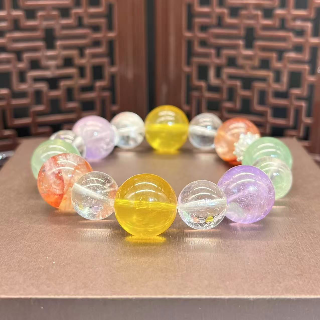 Natural crystal Dobao bracelet