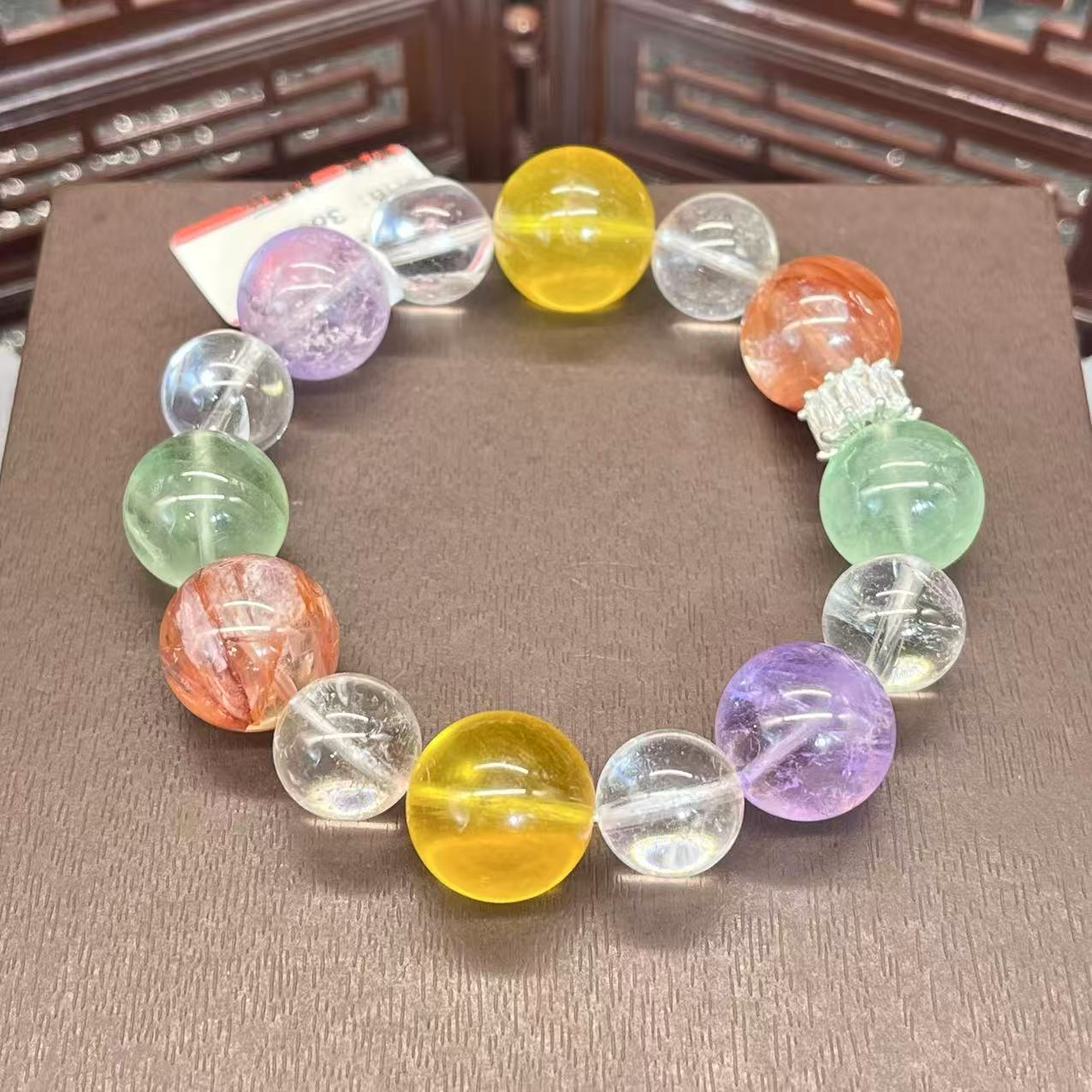 Natural crystal Dobao bracelet