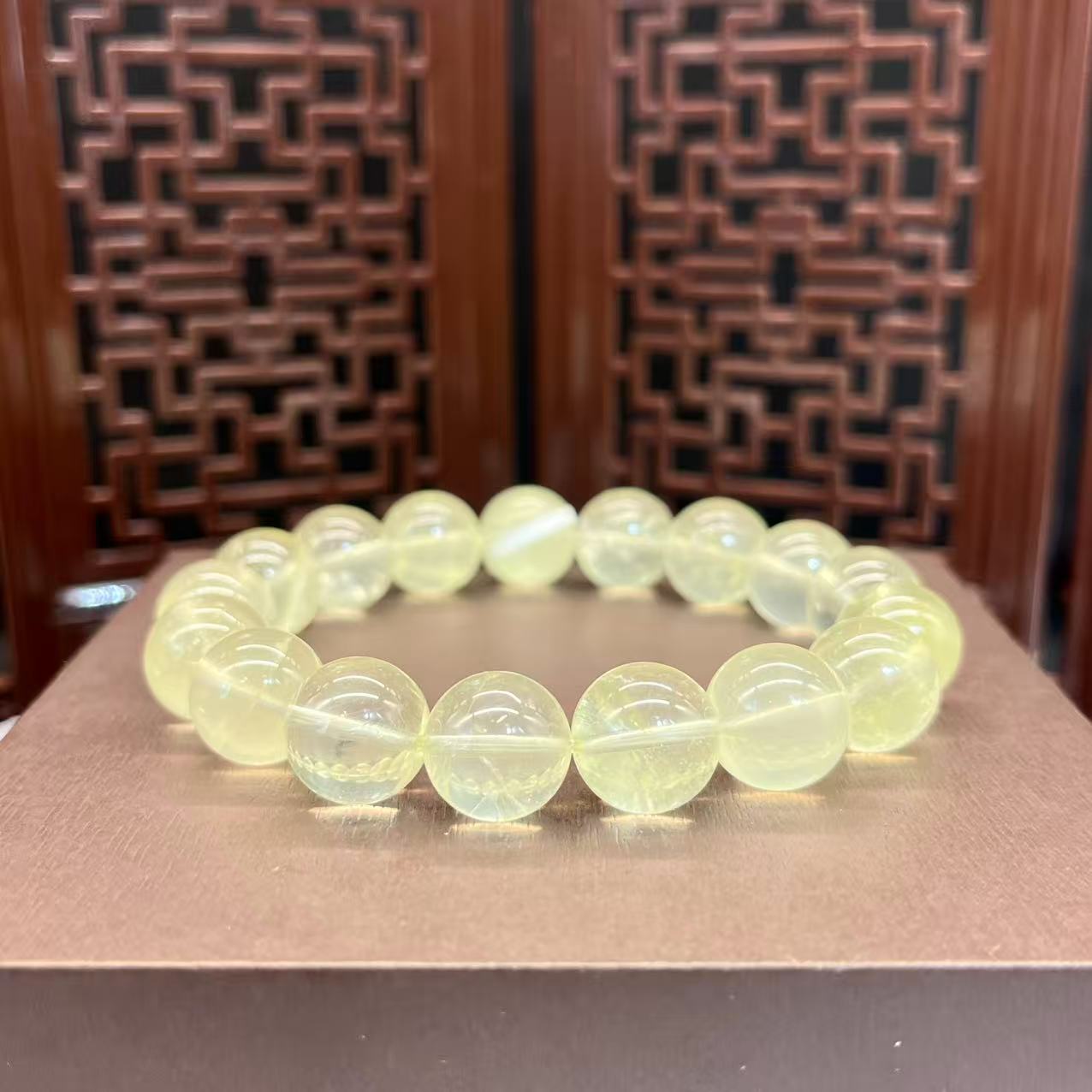 Natural citrine bracelet