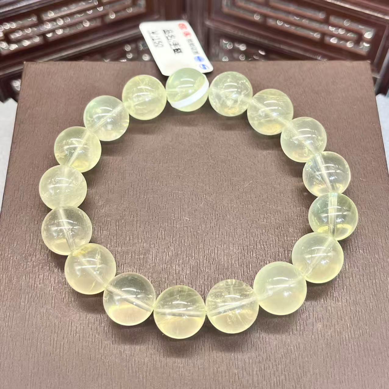 Natural citrine bracelet